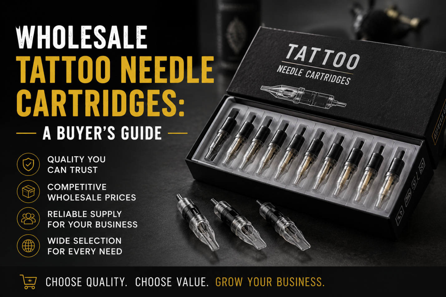 Wholesale Tattoo Needle Cartridges: A Buyer's Guide 1