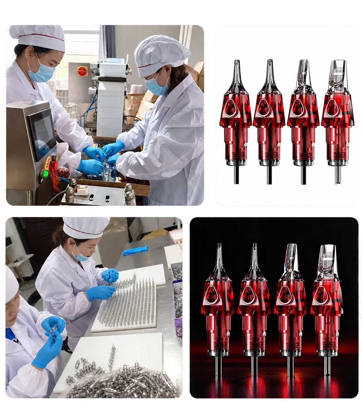 Professional tattoo cartridges supplier with well-equipped factory